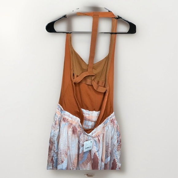 NWT Free People Movement All Strapped One Piece Jumpsuit Harem Pants size XL - Picture 4 of 6